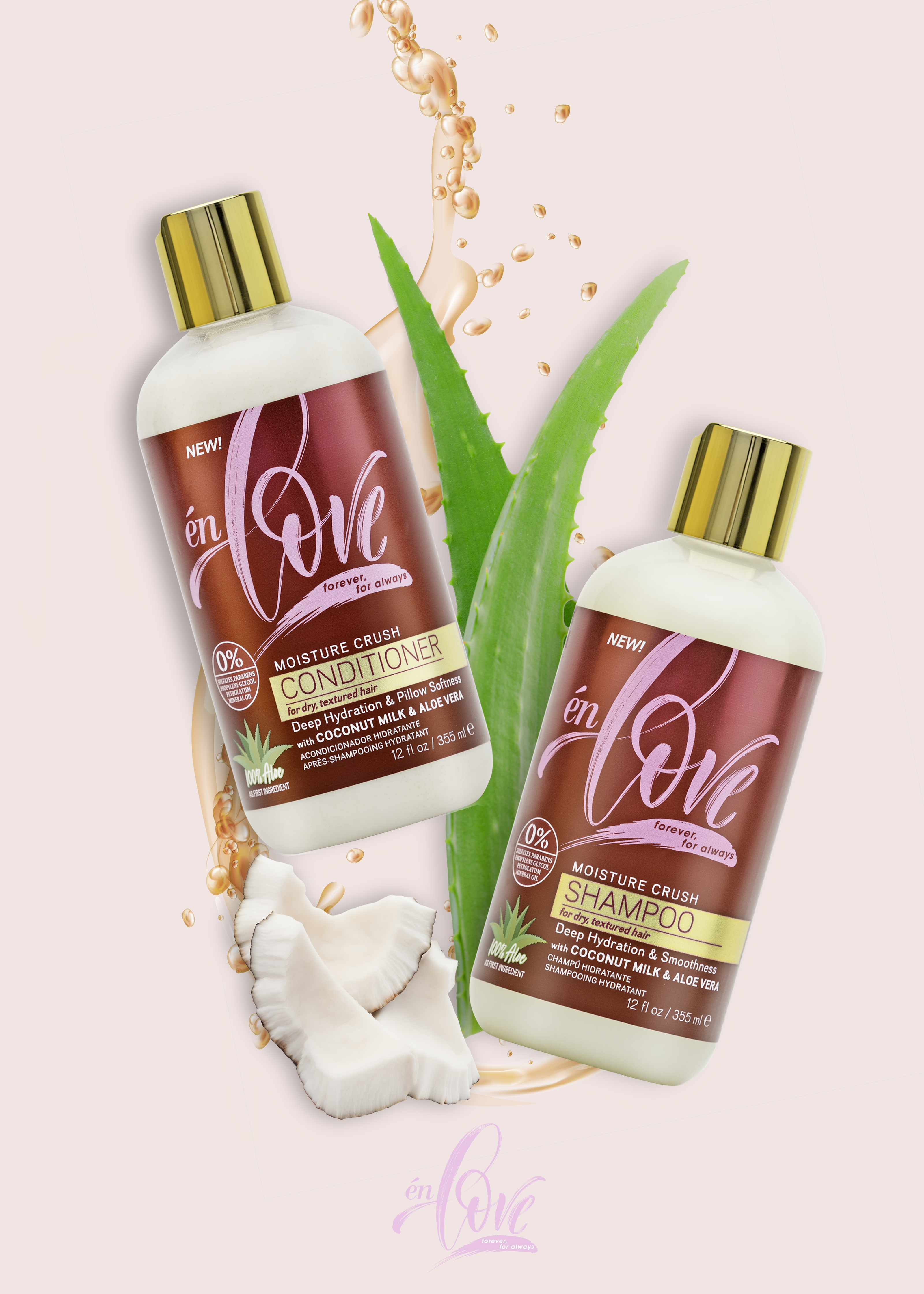 Shampoo and Conditioner for Curly Hair