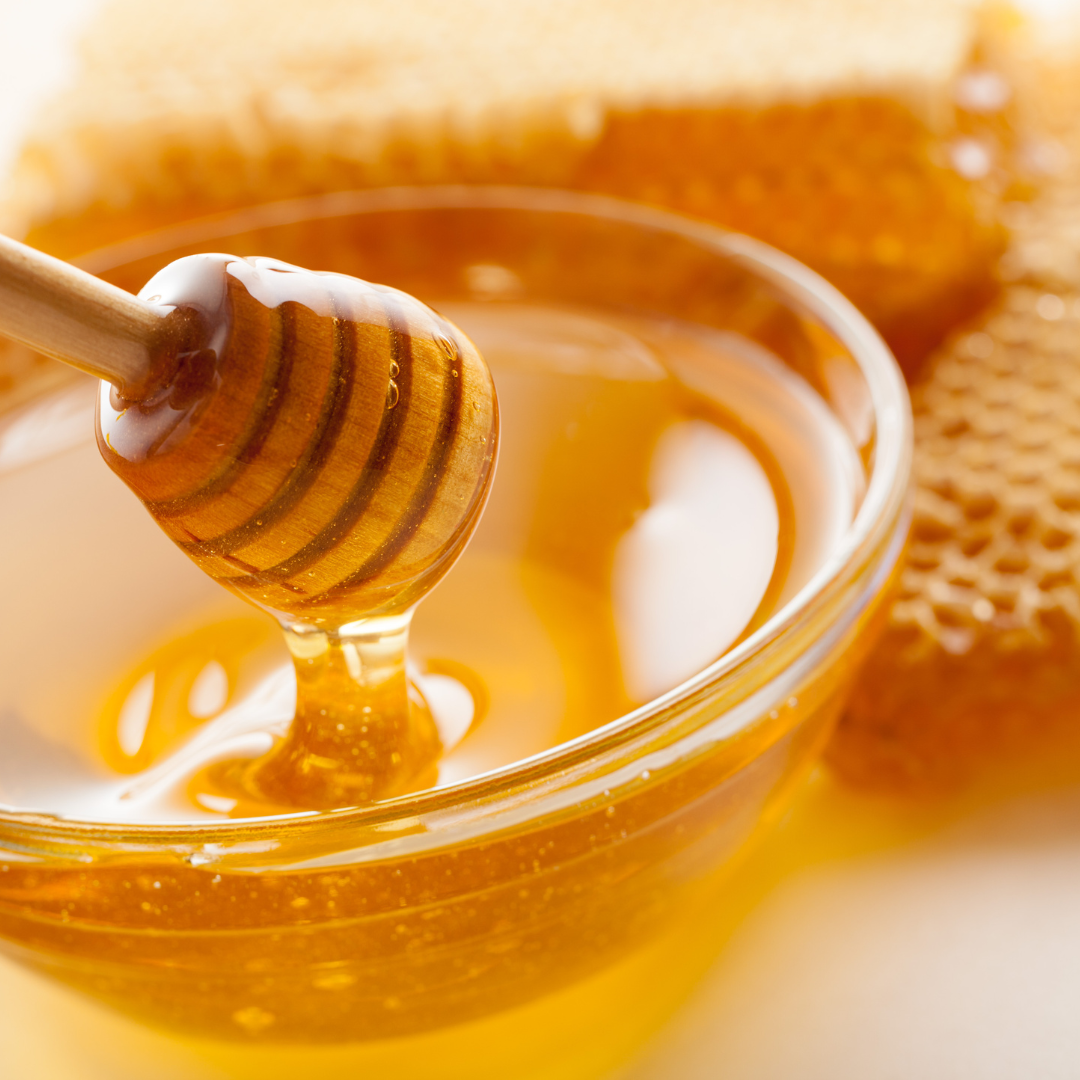 Natural Honey for Curly Hair