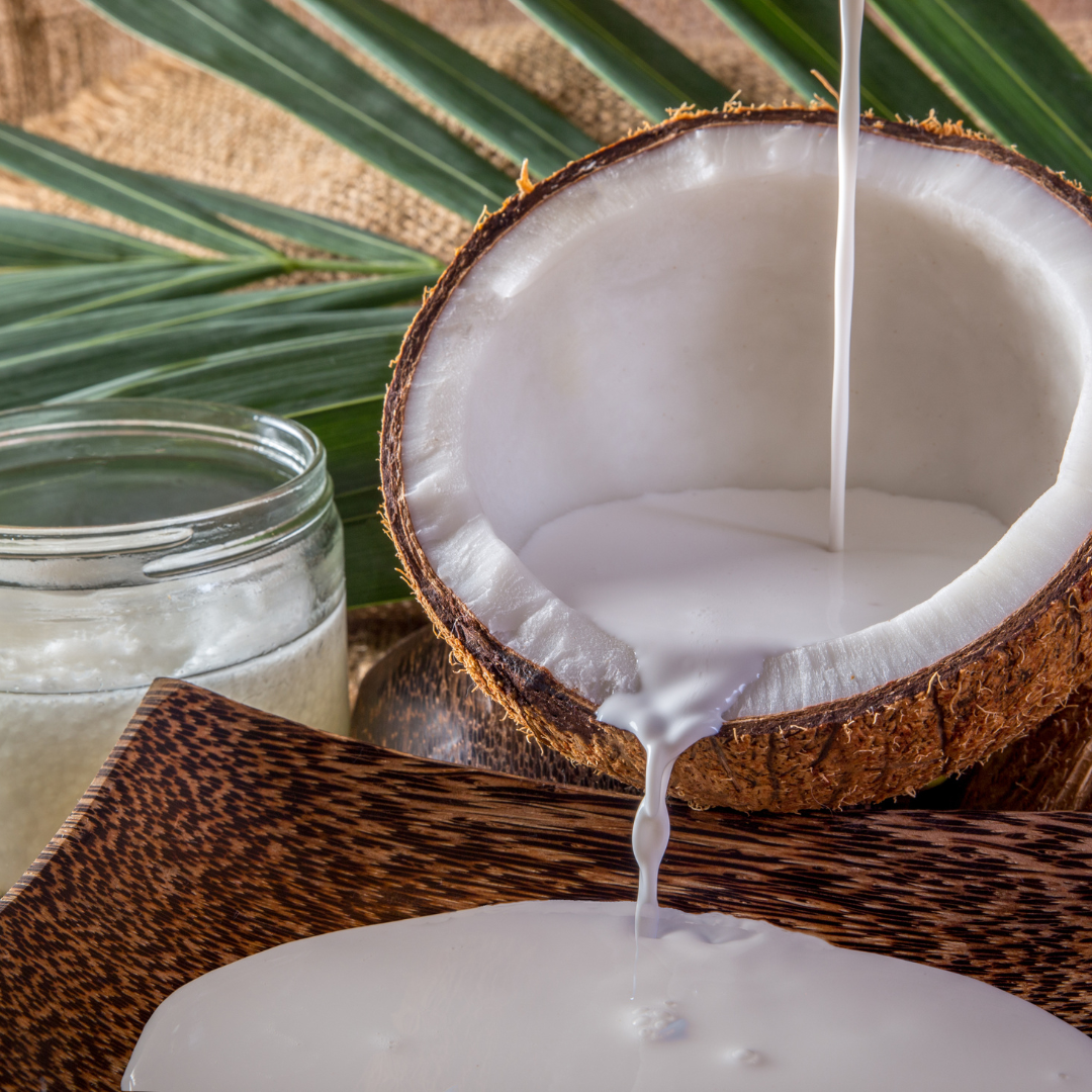 Coconut Milk for Curly Hair